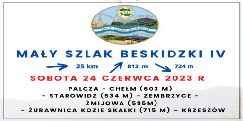 24.06.2023 - Mały Szlak Beskidzki - Etap IV